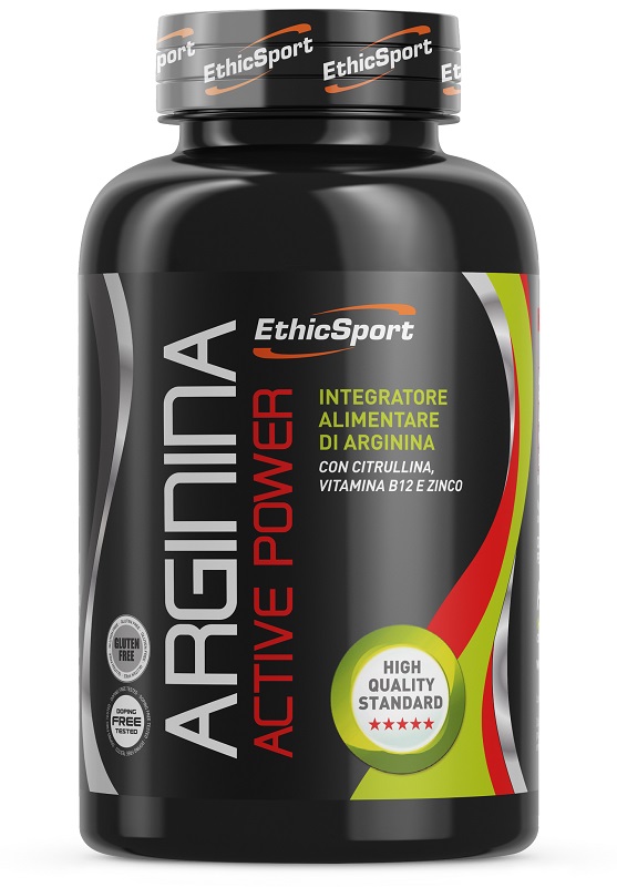ETHICSPORT ARGININA ACTIVE POWER 90 COMPRESSE DA 1500 MG - Farmacia Rossi2 - Farmacia Rossi 