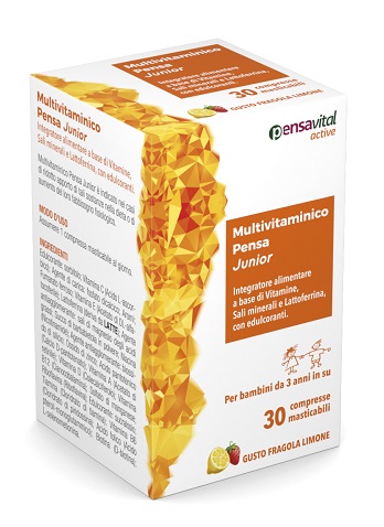 MULTIVITAMINICO PENSA JUNIOR 30 COMPRESSE MASTICABILI - Farmacia Rossi2 - Farmacia Rossi 