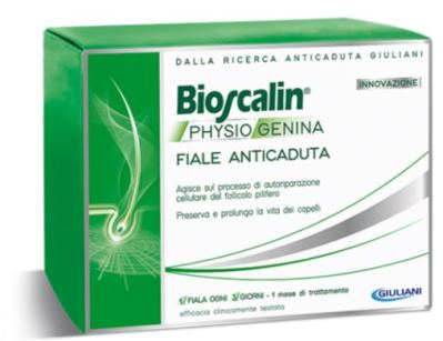 BIOSCALIN PHYSIOGENINA 10 FIALE ANTICADUTA DA 3,5 ML - Farmacia Rossi2 - Farmacia Rossi 