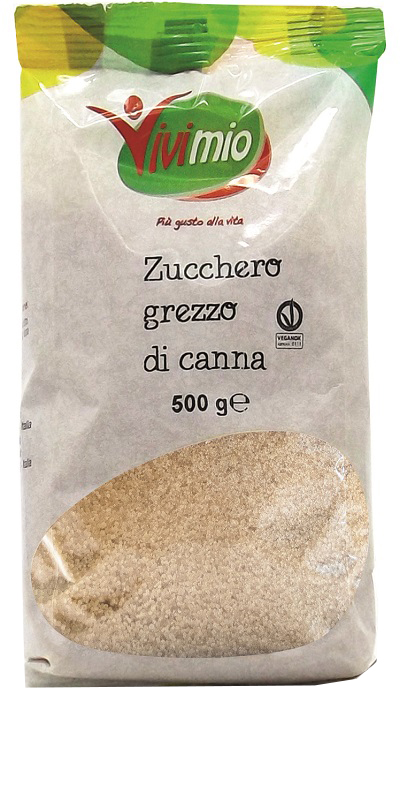 ZUCCHERO GREZZO DI CANNA VIVIMIO 500 G - Farmacia Rossi2 - Farmacia Rossi 