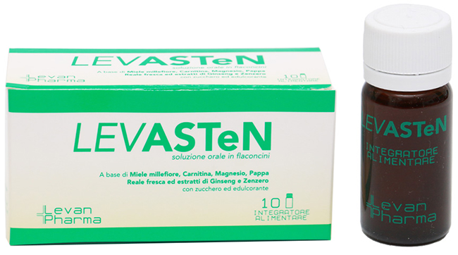 LEVASTEN 10 FLACONCINI DA 10 ML - Farmacia Rossi2 - Farmacia Rossi 