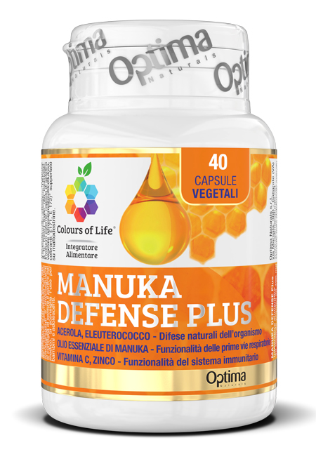 COLOURS OF LIFE MANUKA DEFENSE PLUS 40 CAPSULE VEGETALI 495 MG - Farmacia Rossi2 - Farmacia Rossi 