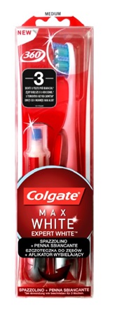COLGATE EXPERT WHITE SPAZZOLINO + PENNA SBIANCANTE - Farmacia Rossi2 - Farmacia Rossi 