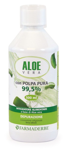 ALOE VERA SUCCO POLPA PURA 500 ML - Farmacia Rossi2 - Farmacia Rossi 