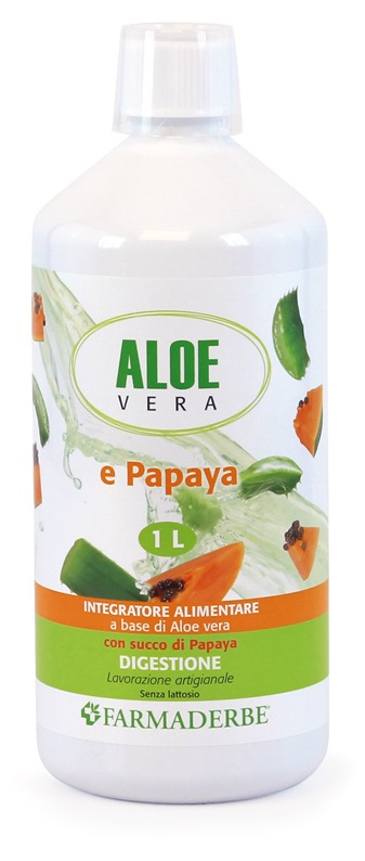 ALOE VERA SUCCO PURO PAPAYA 1000 ML - Farmacia Rossi2 - Farmacia Rossi 