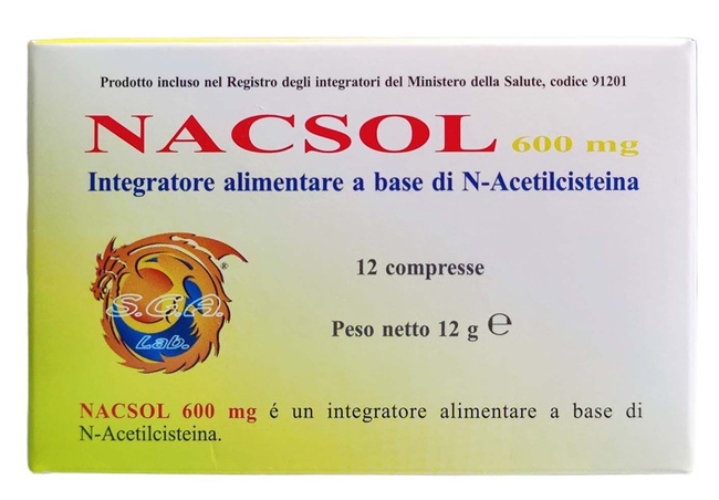 NACSOL 12 COMPRESSE - Farmacia Rossi2 - Farmacia Rossi 
