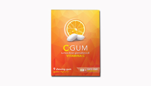 C GUM GUSTO ARANCIA 9 PEZZI - Farmacia Rossi2 - Farmacia Rossi 