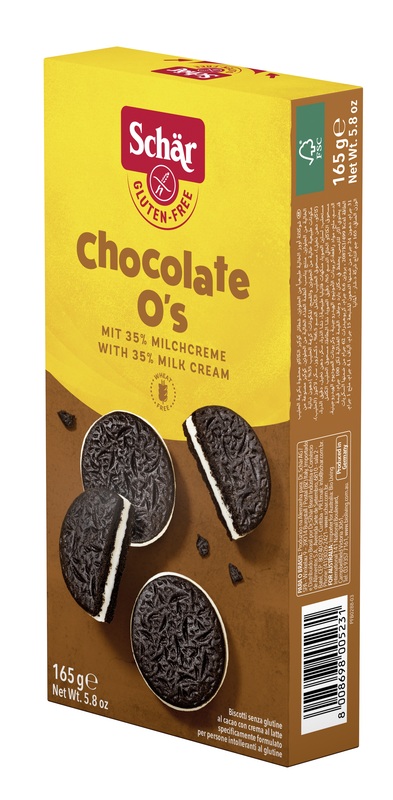 SCHAR CHOCOLATE O'S BISCOTTI 165 G - Farmacia Rossi2 - Farmacia Rossi 