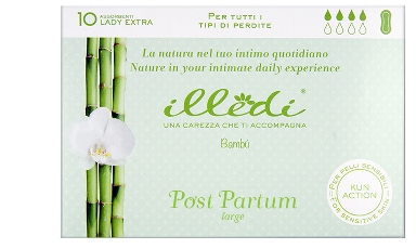 ILLEDI ASSORBENTI LADY EXTRA SENZA ALI POST PARTO PER TUTTI I TIPO DI PERDITE LARGE 10 PEZZI - Farmacia Rossi2 - Farmacia Rossi 