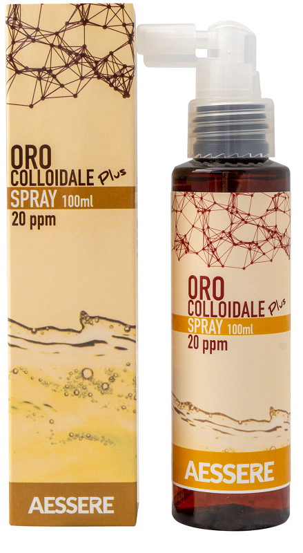 ORO COLLOIDALE PLUS SPRAY 20PPM 100 ML - Farmacia Rossi2 - Farmacia Rossi 
