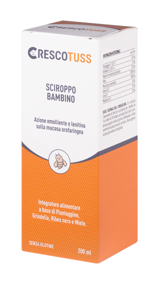 CRESCOTUSS SCIROPPO 200 ML - Farmacia Rossi2 - Farmacia Rossi 