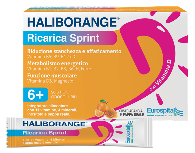 HALIBORANGE RICARICA SPRINT 20 STICK PACK 2 G - Farmacia Rossi2 - Farmacia Rossi 