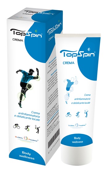 TOPSPIN CREMA ANTINFIAMMATORIA DEFATICANTE 100 ML - Farmacia Rossi2 - Farmacia Rossi 