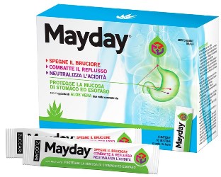 MAYDAY SOSPENSIONE PER USO ORALE ALLA MENTA 18 STICK 10 ML - Farmacia Rossi2 - Farmacia Rossi 