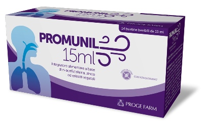 PROMUNIL 14 BUSTINE BEVIBILI DA 15 ML - Farmacia Rossi2 - Farmacia Rossi 
