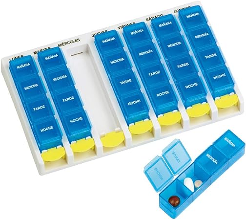 MEDS PORTAPILLOLE SETTIMANALE 4 DOSI MEDS - Farmacia Rossi2 - Farmacia Rossi 