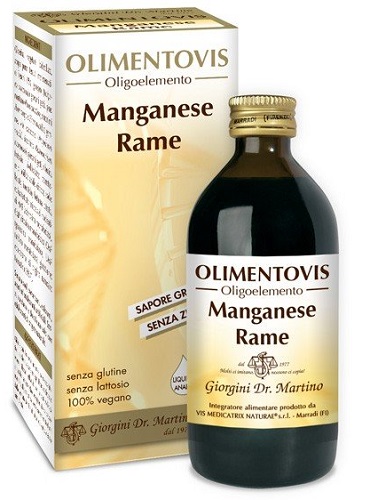 MANGANESE RAME OLIMENTOVIS 200 ML - Farmacia Rossi2 - Farmacia Rossi 