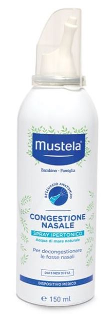 MUSTELA CONGESTIONE NASALE SPRAY IPERTONICO 150 ML - Farmacia Rossi2 - Farmacia Rossi 