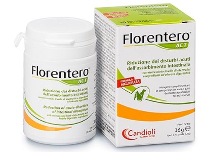 FLORENTERO ACT 120 COMPRESSEAPPETIBILI PER CANI E GATTI - Farmacia Rossi2 - Farmacia Rossi 