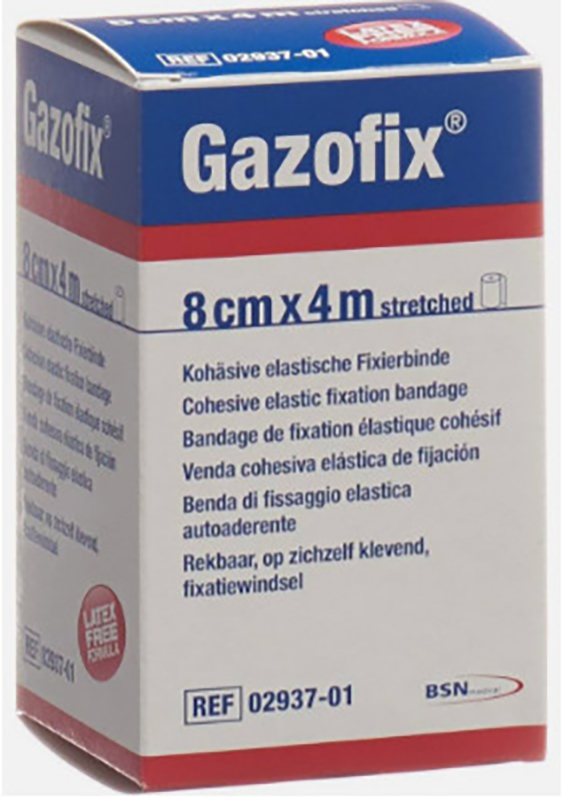 BENDA ELASTICA AUTOADESIVA GAZOFIX 8X400 CM - Farmacia Rossi2 - Farmacia Rossi 