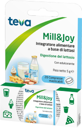 MILL&JOY TEVA 20 COMPRESSE MASTICABILI - Farmacia Rossi2 - Farmacia Rossi 
