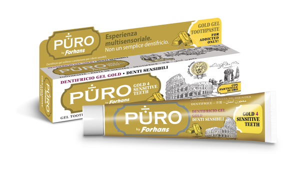 FORHANS GOLD4WHITE DENTIFRICIO 75 ML - Farmacia Rossi2 - Farmacia Rossi 