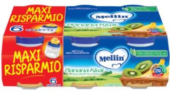 MELLIN OMOGENEIZZATO BANANA KIWI 6 X 100 G - Farmacia Rossi2 - Farmacia Rossi 
