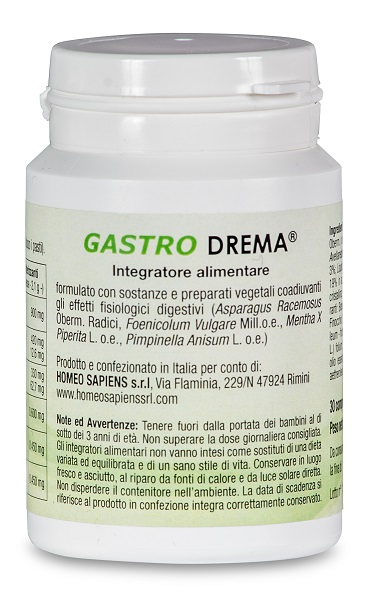 GASTRO DREMA 30 COMPRESSE 21 G - Farmacia Rossi2 - Farmacia Rossi 
