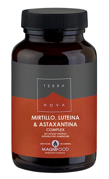 TERRANOVA MIRTILLO LUTEINA ASTAXANTINA SINERGIA PER GLI OCCHI 50 CAPSULE - Farmacia Rossi2 - Farmacia Rossi 