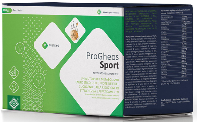 PRO GHEOS SPORT 30 BUSTINE DA 6 G - Farmacia Rossi2 - Farmacia Rossi 