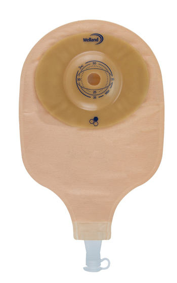 SACCA PER UROSTOMIA TRASPARENTE RITAGLIABILE AURUM PROFILE URO MIDI DIAMETRO 13-25 MM INIZIO CONVESSITA' 25 MM 10 PEZZI - Farmacia Rossi2 - Farmacia Rossi 