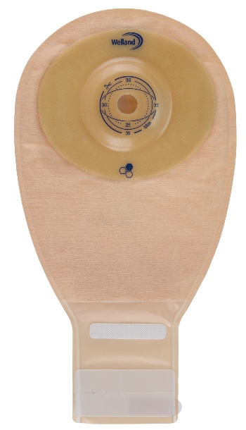 SACCA PER ILEOSTOMIA OPACA RITAGLIABILE WELLAND AURUM CONVEX ILEO MIDI DIAMETRO 13-25 MM INIZIO CONVESSITA' 25 MM 10 PEZZI - Farmacia Rossi2 - Farmacia Rossi 