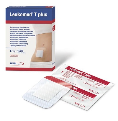 MEDICAZIONE POST-OPERATORIA LEUKOMED T PLUS TRASPARENTE IMPERMEABILE 8 X 10 CM - Farmacia Rossi2 - Farmacia Rossi 