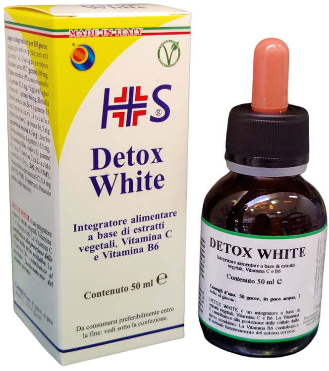 DETOX WHITE GOCCE 50 ML - Farmacia Rossi2 - Farmacia Rossi 