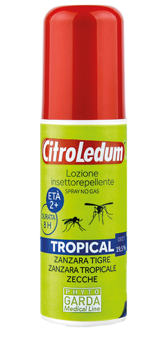 CITROLEDUM TROPICAL SPRAY 75 ML - Farmacia Rossi2 - Farmacia Rossi 