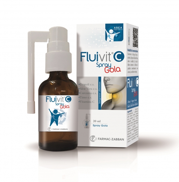 FLUIVIT C SPRAY GOLA 20 ML - Farmacia Rossi2 - Farmacia Rossi 