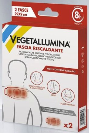 VEGETALLUMINA FASCIA RISCALDANTE 2 PEZZI - Farmacia Rossi2 - Farmacia Rossi 