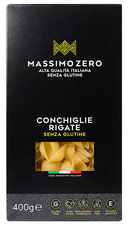 MASSIMO ZERO CONCHIGLIE RIGATE 400 G - Farmacia Rossi2 - Farmacia Rossi 