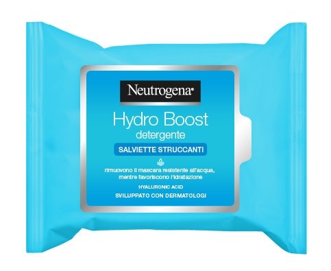 NEUTROGENA HYDRO BOOST SALVIETTE STRUCCANTI 25 PEZZI - Farmacia Rossi2 - Farmacia Rossi 