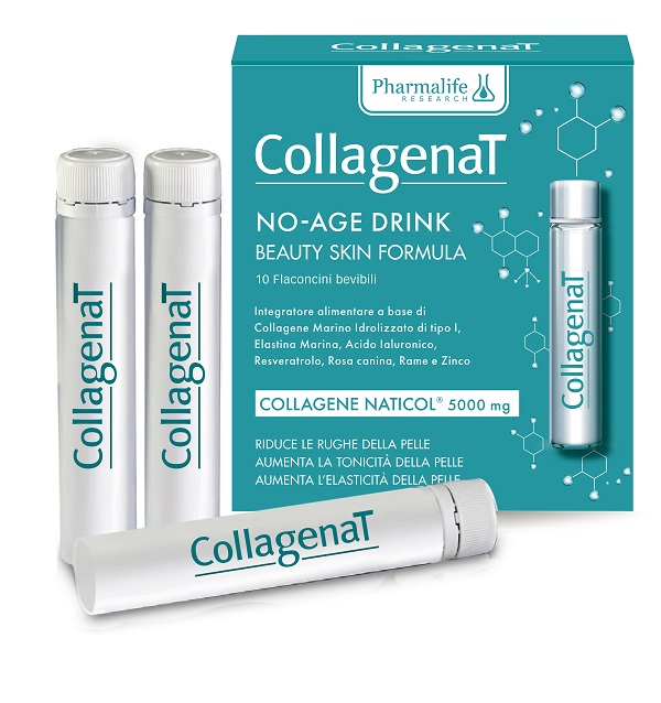 COLLAGENAT NO-AGE 10 FLACONCINI 25 ML - Farmacia Rossi2 - Farmacia Rossi 