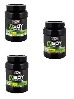 GYMLINE MUSCLE VEGETAL SOY PROTEIN CIOCCOLATO FONDENTE 800 G - Farmacia Rossi2 - Farmacia Rossi 