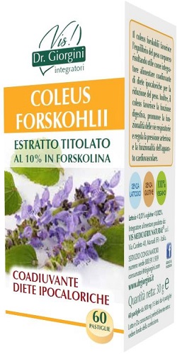 COLEUS FORSKOHLII ESTRATTO TITOLATO 60 PASTIGLIE - Farmacia Rossi2 - Farmacia Rossi 