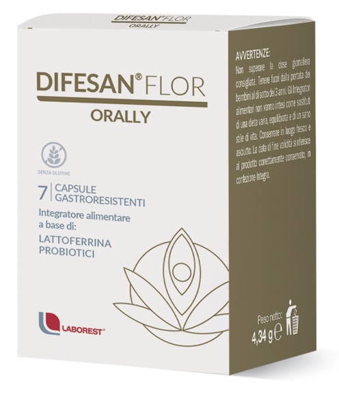 DIFESAN FLOR ORALLY 7 CAPSULE - Farmacia Rossi2 - Farmacia Rossi 