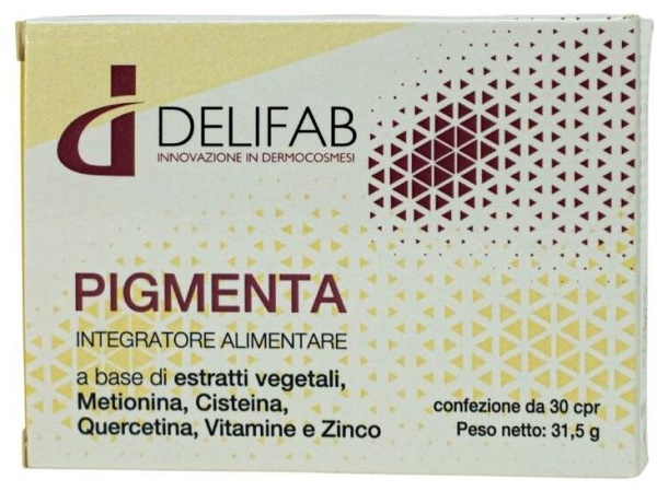 DELIFAB PIGMENTA 30 COMPRESSE - Farmacia Rossi2 - Farmacia Rossi 