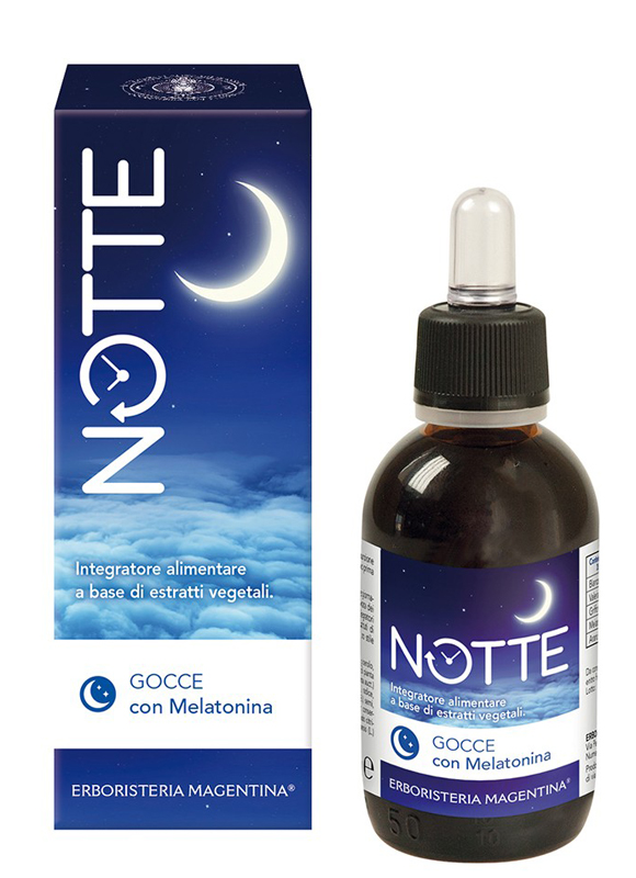 NOTTE MELATONINA GOCCE 50 ML - Farmacia Rossi2 - Farmacia Rossi 