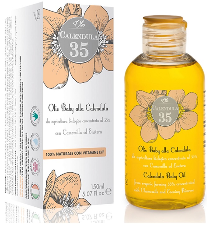 CALENDULA 35 OLIO BABY 150 ML - Farmacia Rossi2 - Farmacia Rossi 