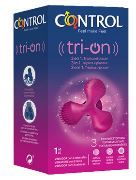 CONTROL TRI-ON VIBRATORE 3 IN 1 1 PEZZO - Farmacia Rossi2 - Farmacia Rossi 