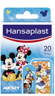 HANSAPLAST CEROTTO MICKEY MOUSE 20 PEZZI - Farmacia Rossi2 - Farmacia Rossi 