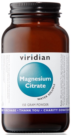 VIRIDIAN MAGNESIUM CITRATE POLVERE 150G VIRIDIAN MAGNESIO CITRATO - Farmacia Rossi2 - Farmacia Rossi 