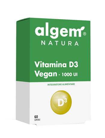 VITAMINA D3 VEGAN 1000 UI 60 CAPSULE - Farmacia Rossi2 - Farmacia Rossi 